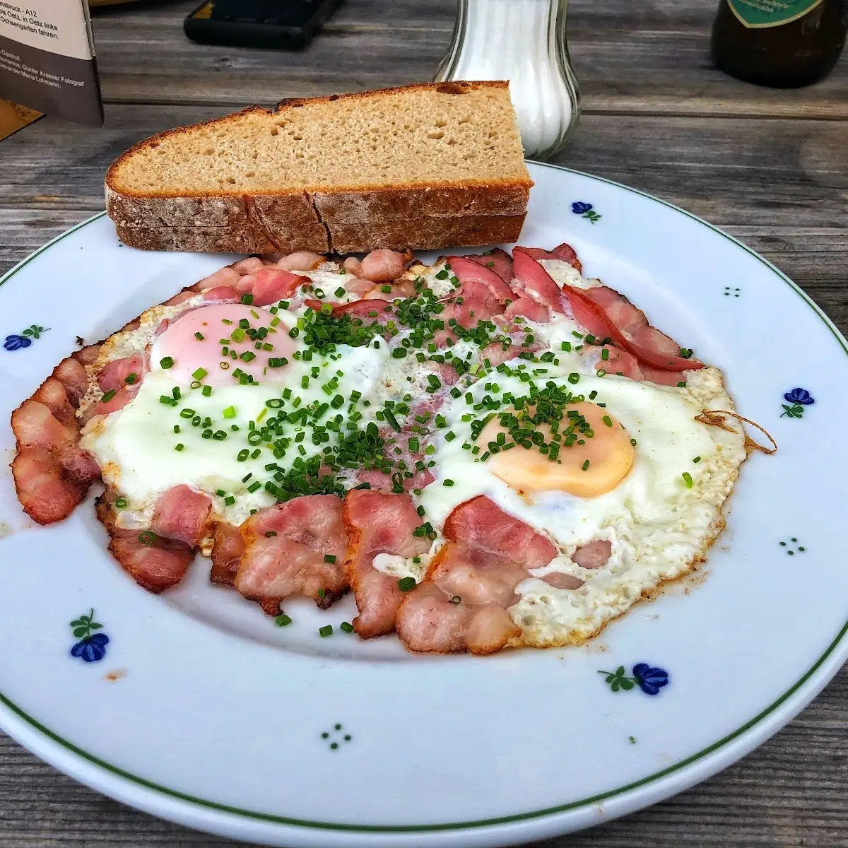 Spiegelei Mit Speck