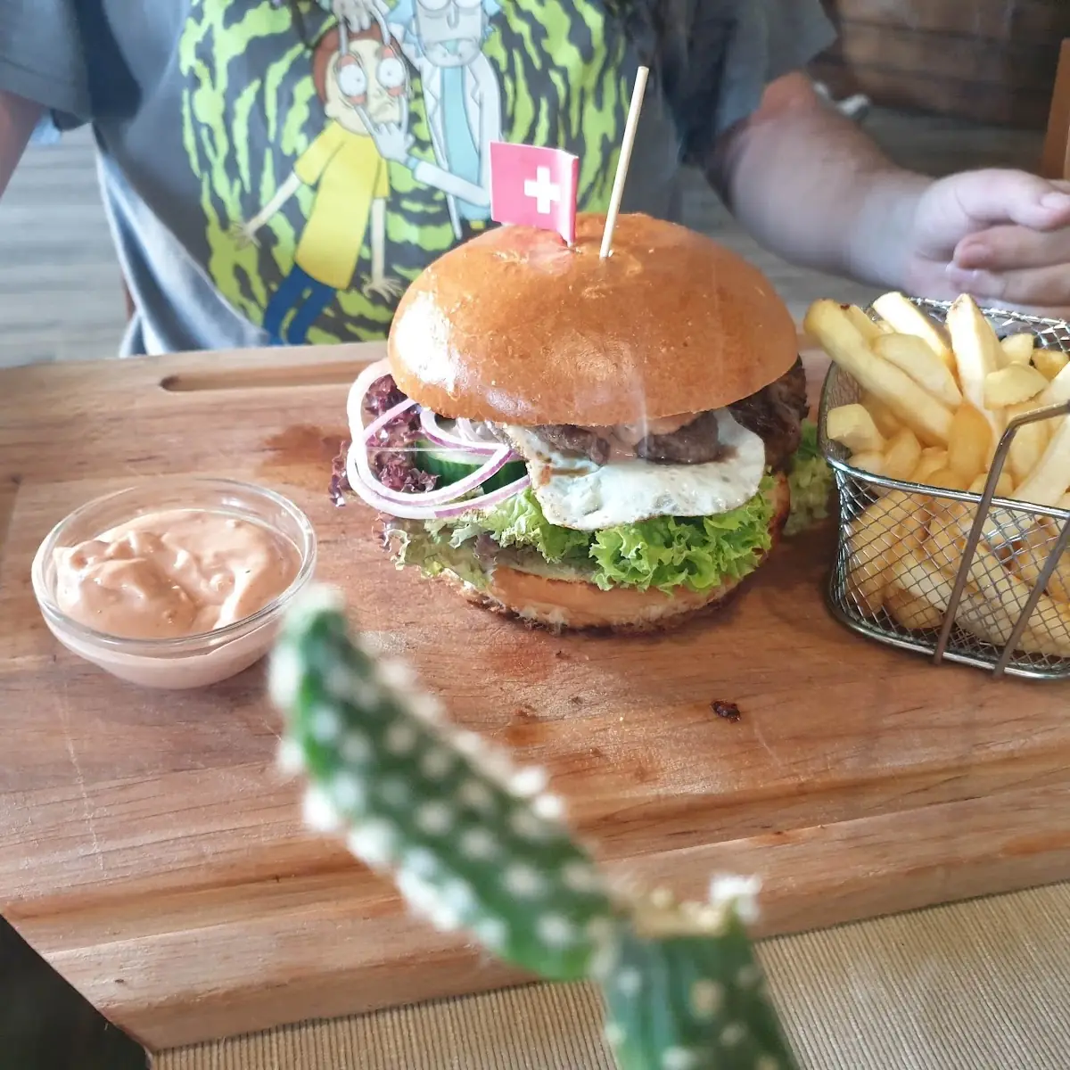Blue Cheese Burger