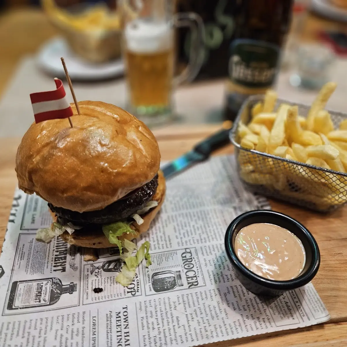 Perchten Burger