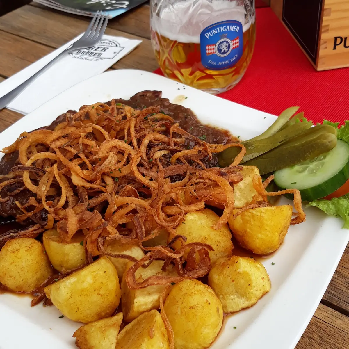 Zwiebelrostbraten
