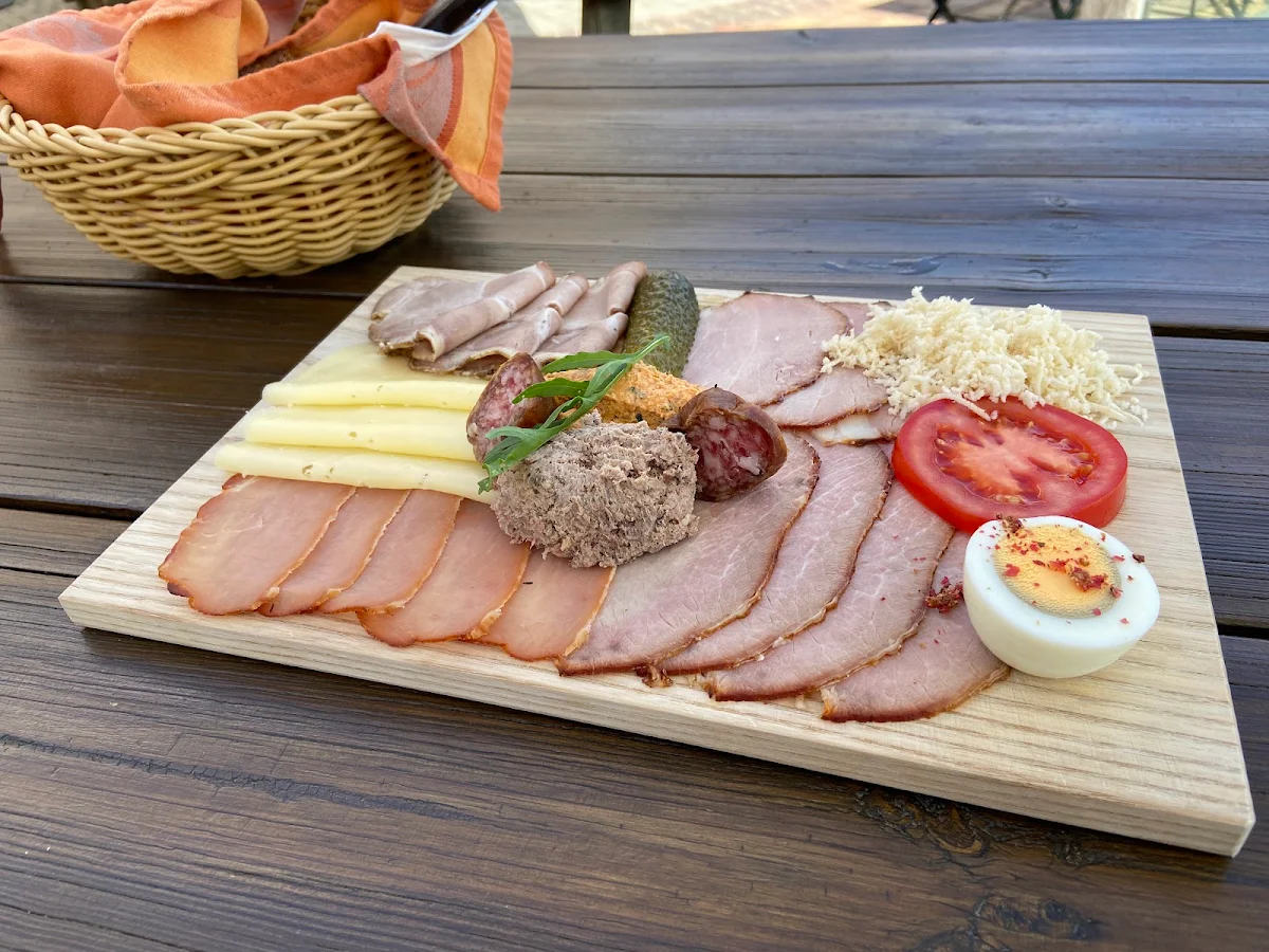 Brettl Jausen Mit Brot