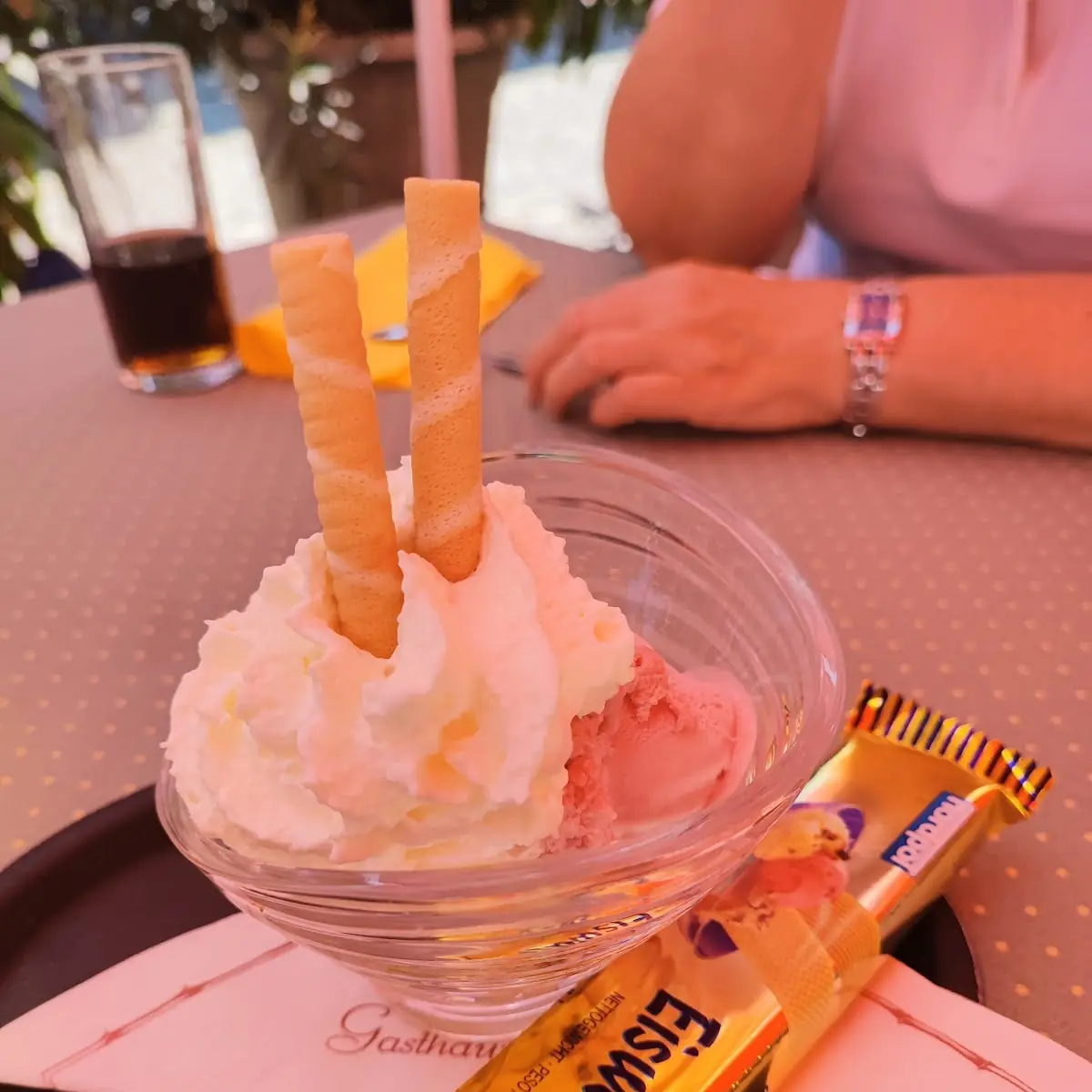 Eis Mit Schlag