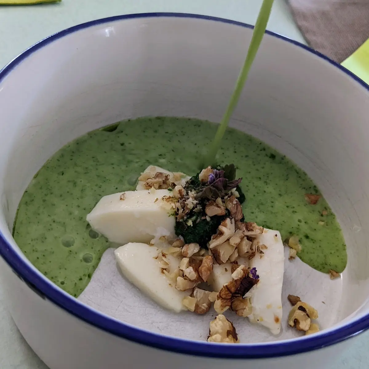 Brennesselcremesuppe