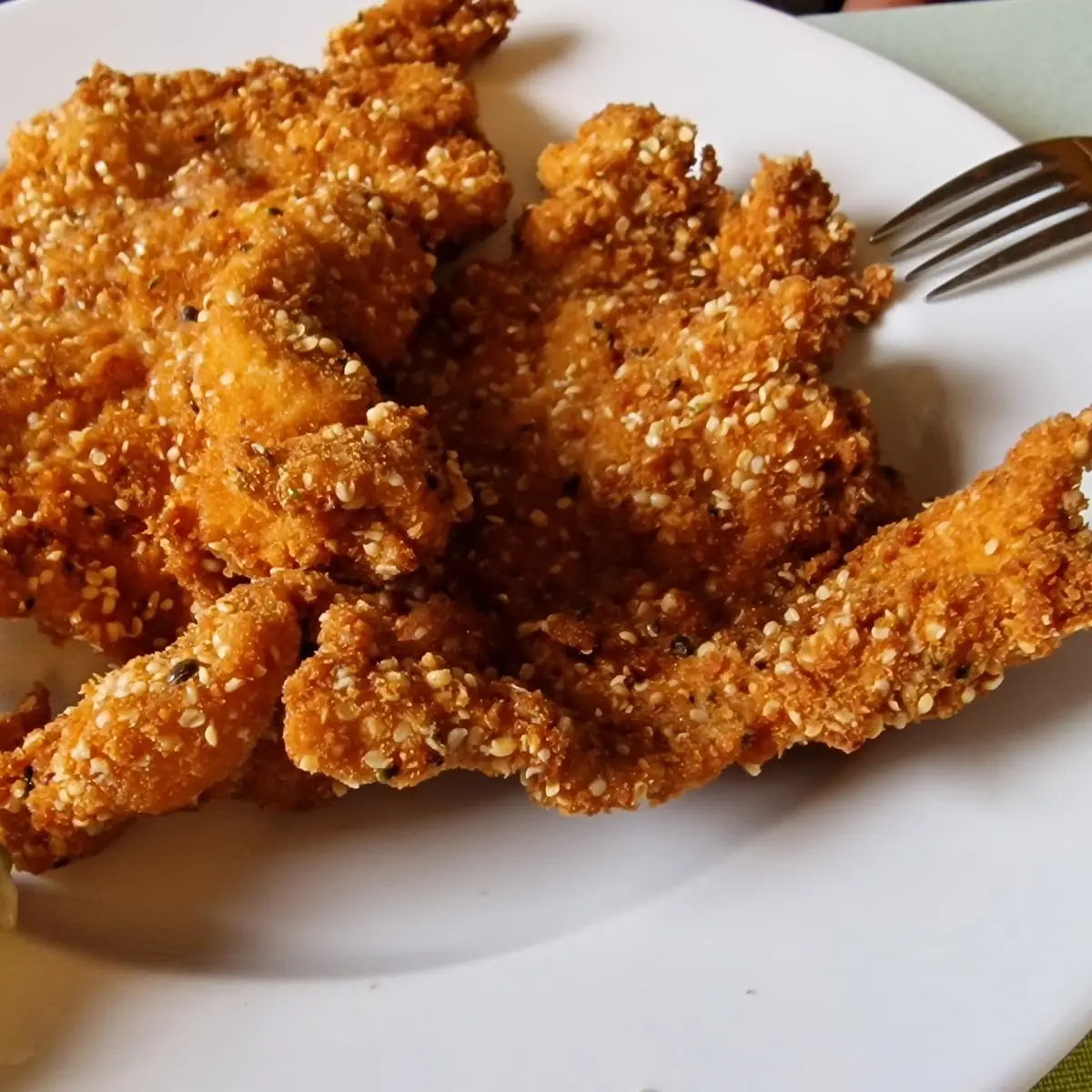 Schnitzel In Hanfpanade