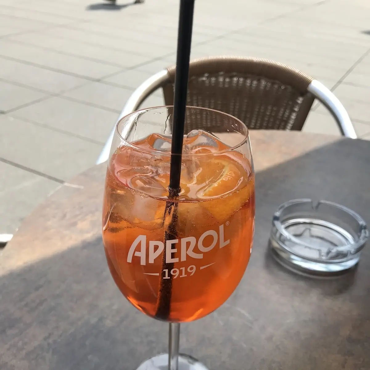 Aperiodischer Spritz