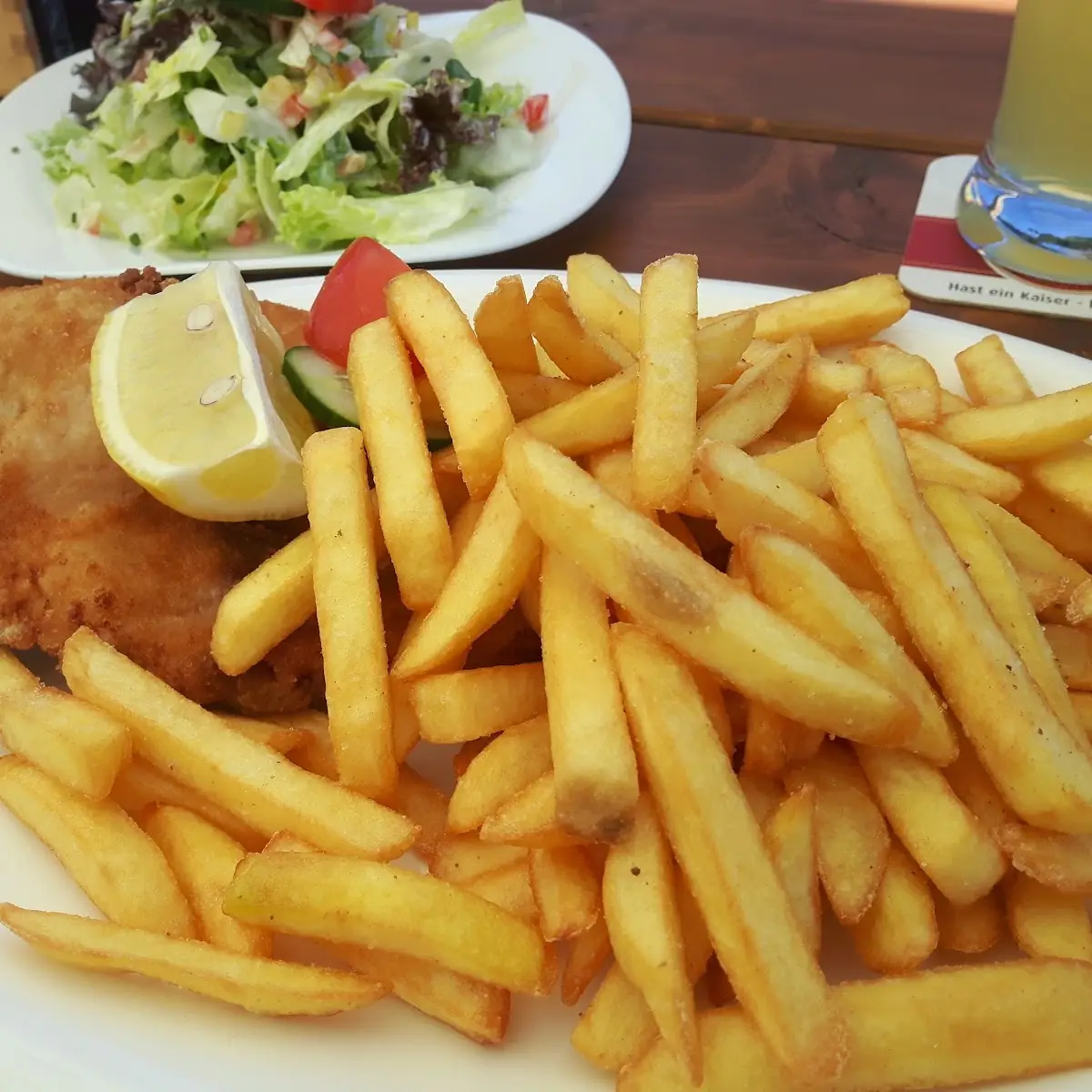 Schnitzel Mit Pommes