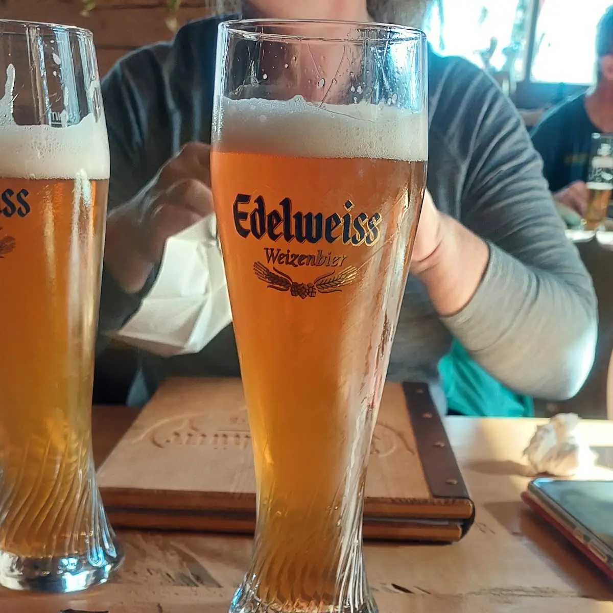 Speisekarte Mit Weißbier
