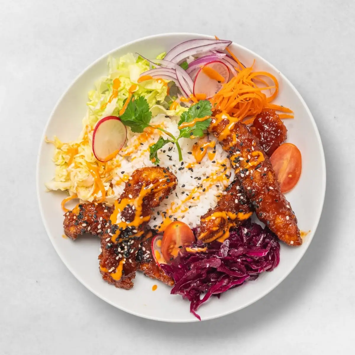 Hausgemachte Falafel Bowl
