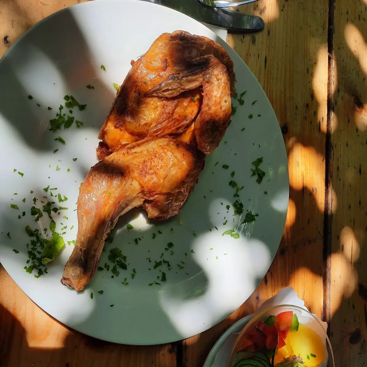 Grillhendl Huhn Es Gibt Bessere