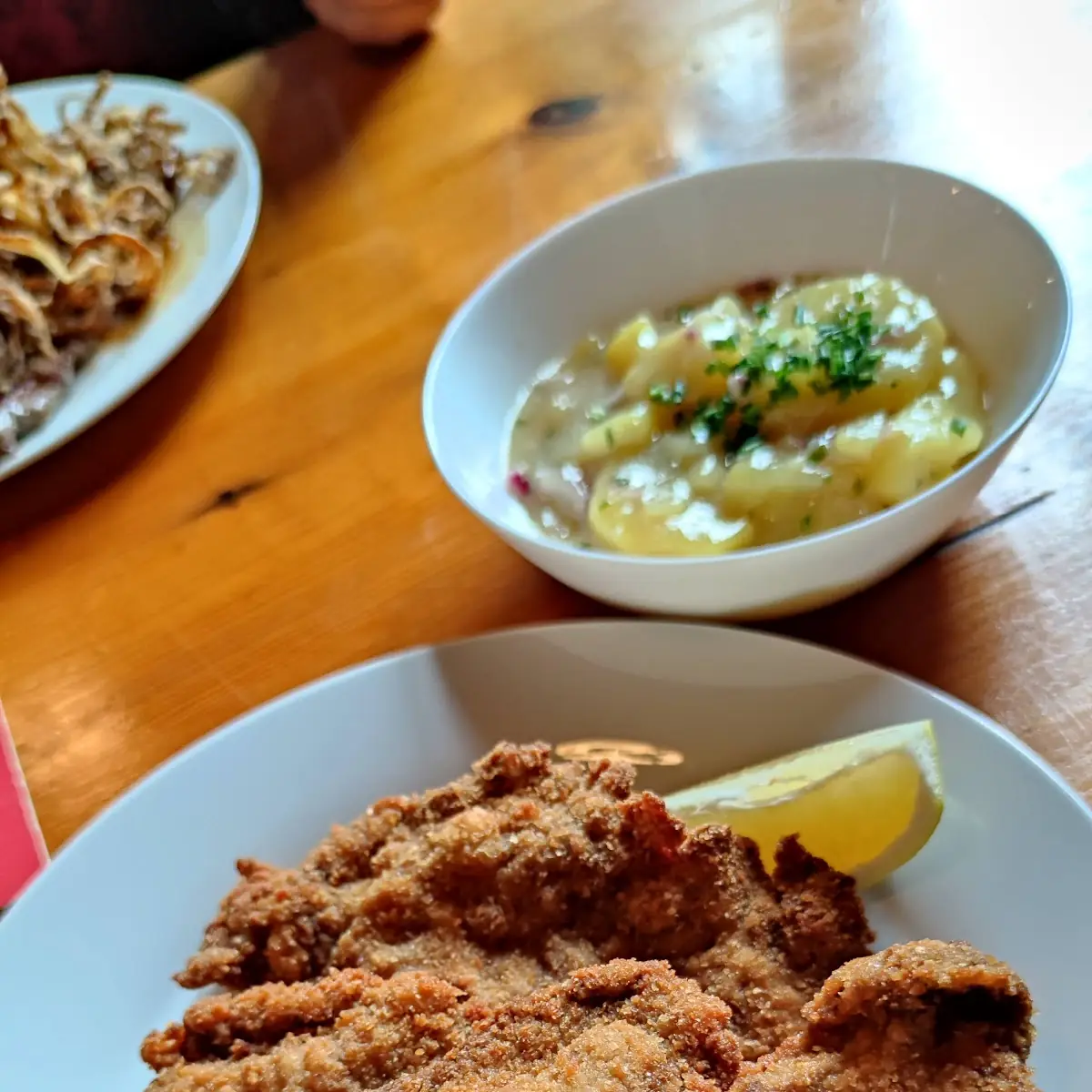 Schnitzel Mit Salat