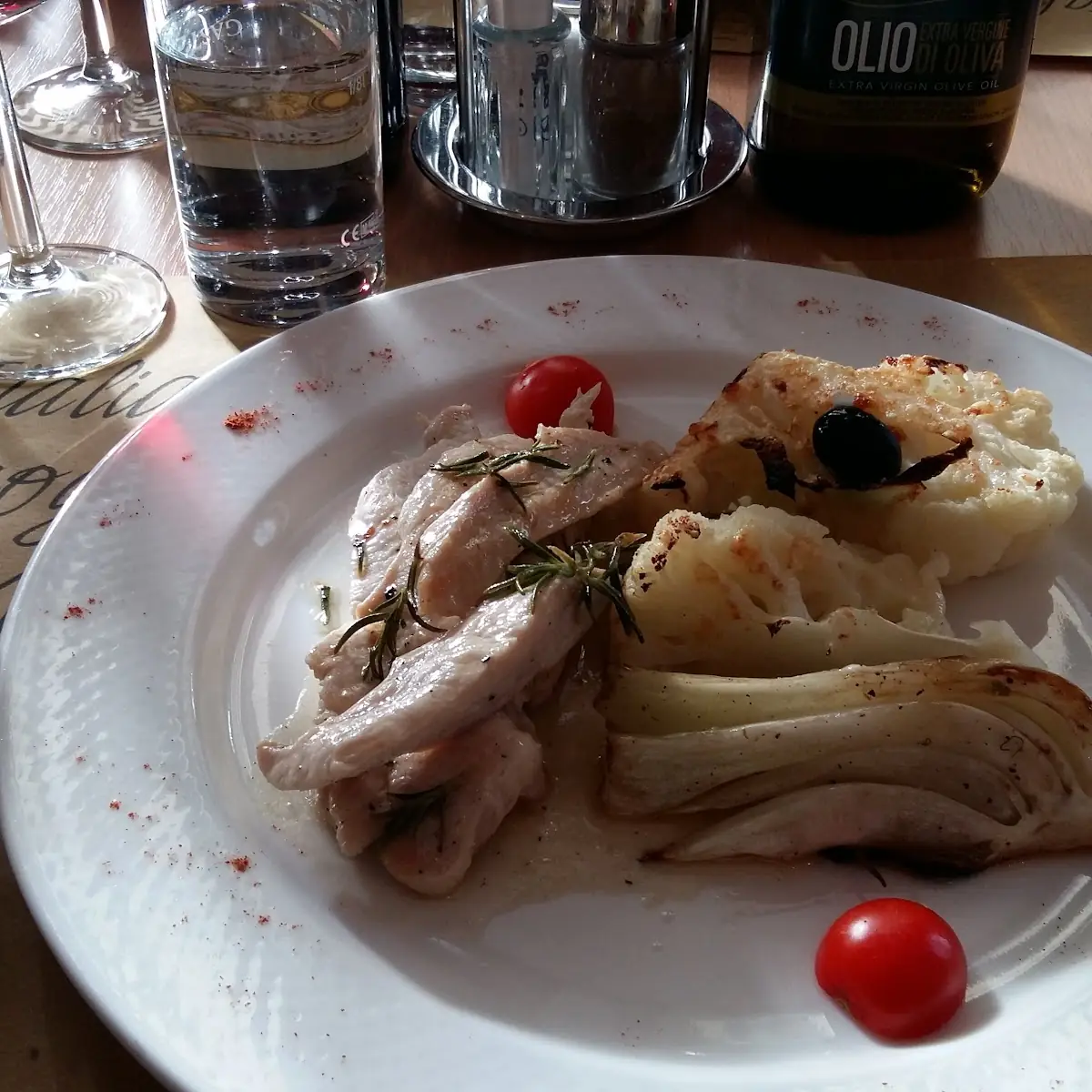 Geschmortes Gemüseteller