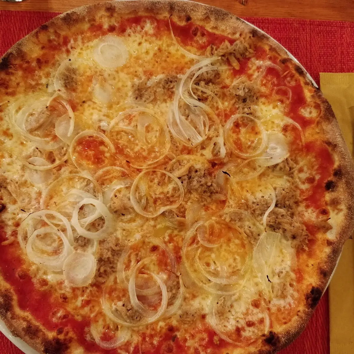 Thunfischpizza