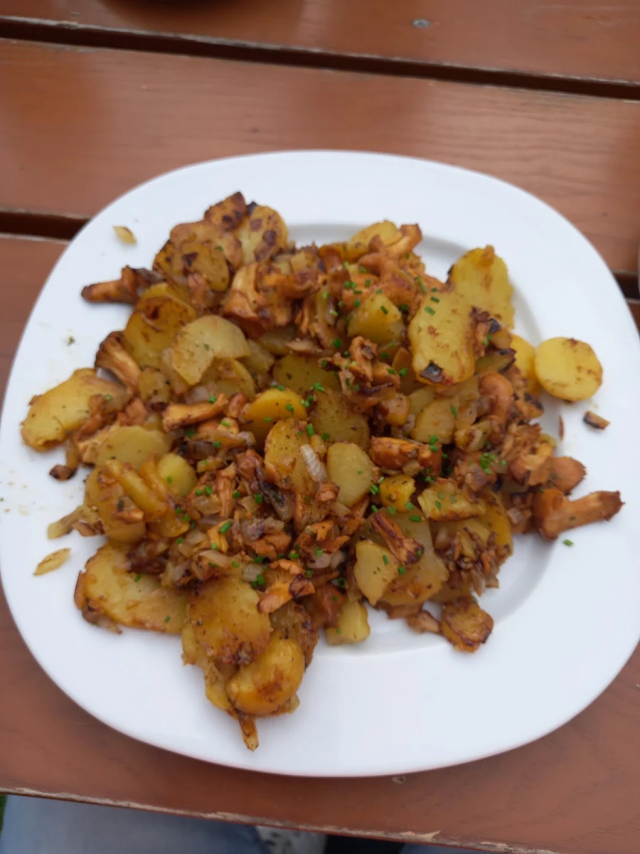 Eierschwammerlgröstl