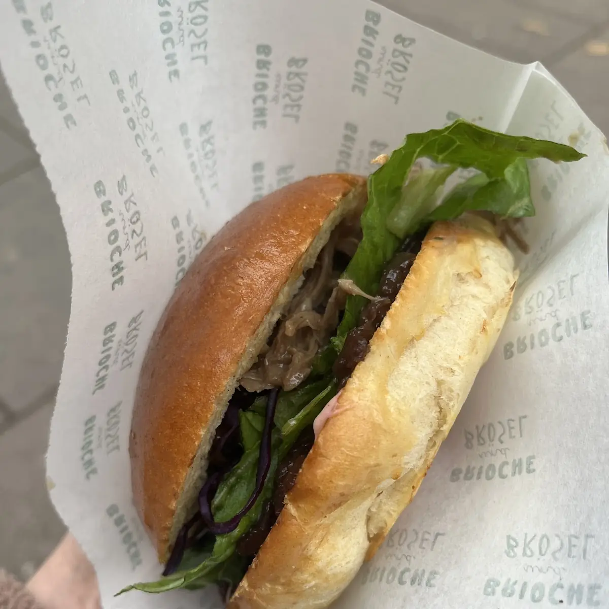 Gansl Burger, Brioche und Brösel