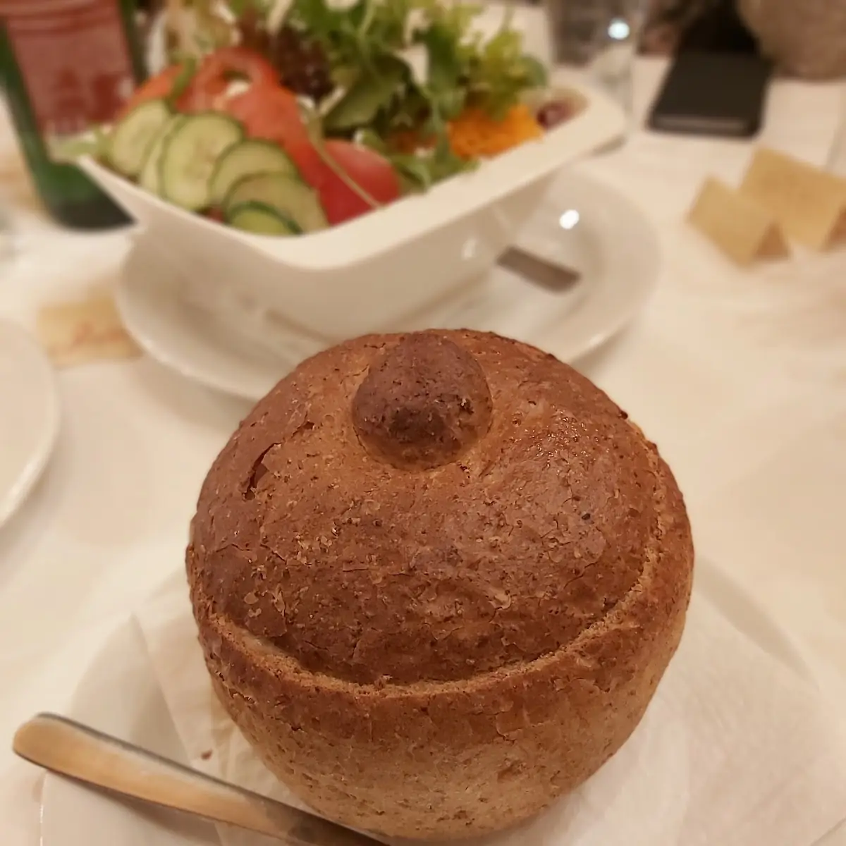 Knoblauchcremesuppe