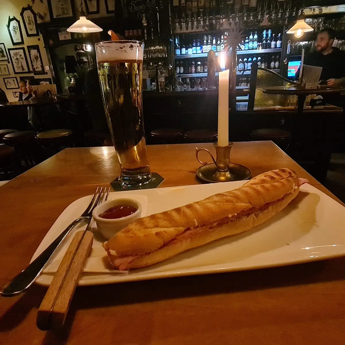 Speckstangerl & Bier