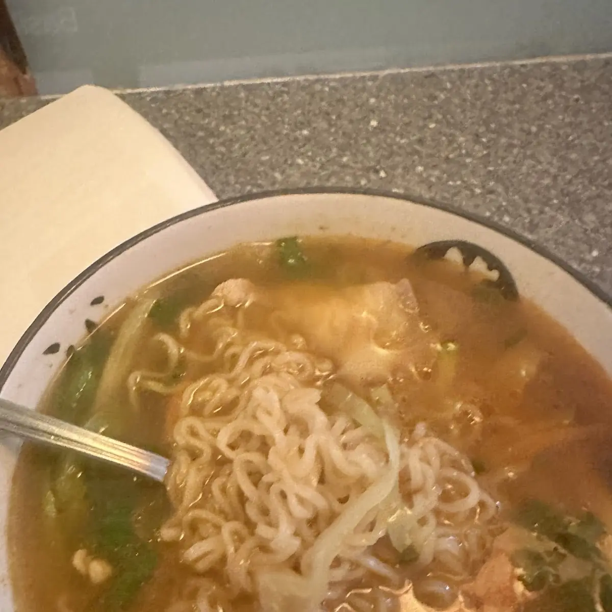 Chicken Noodles Suppe Abcdf