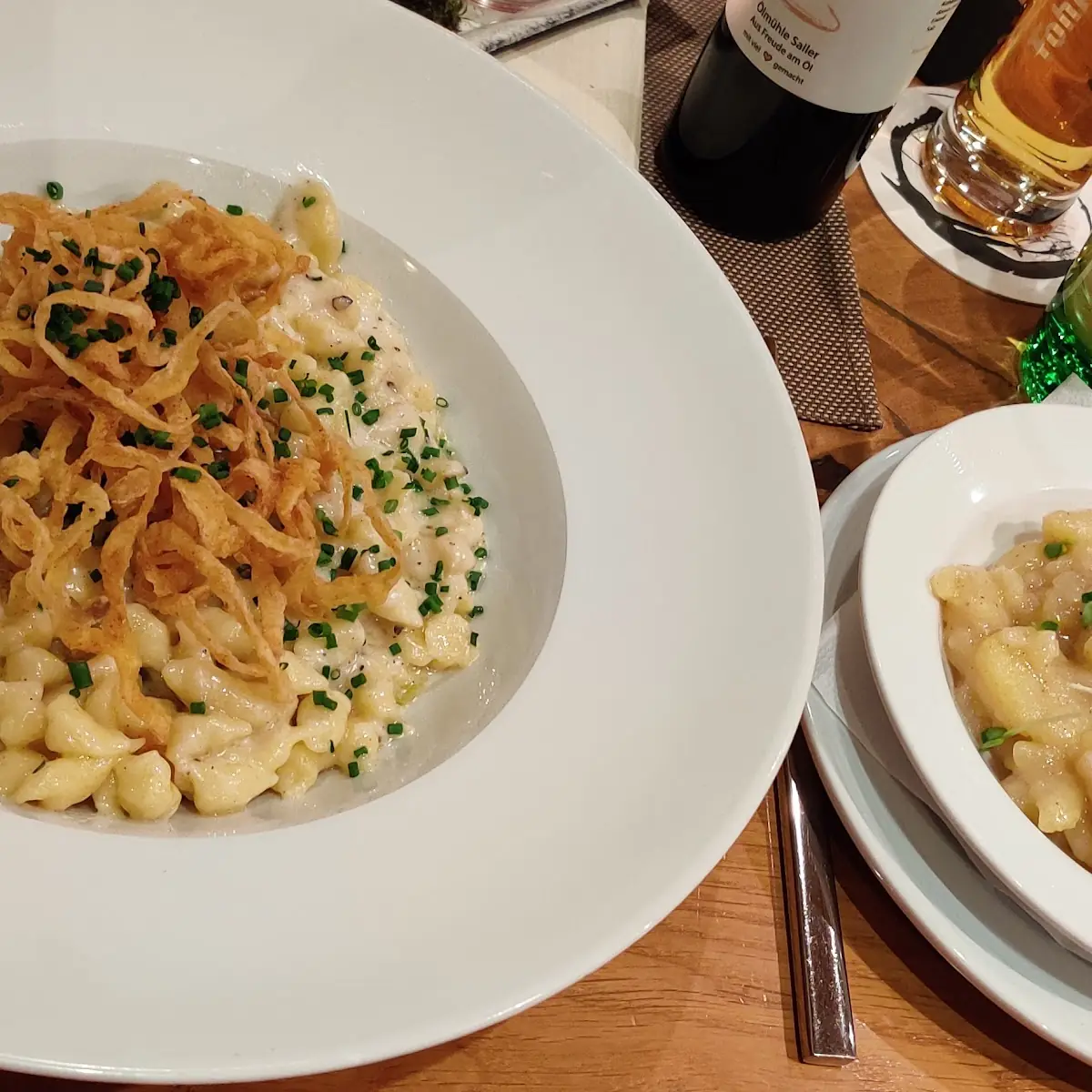 Kässpätzle Mit Kartoffelsalat