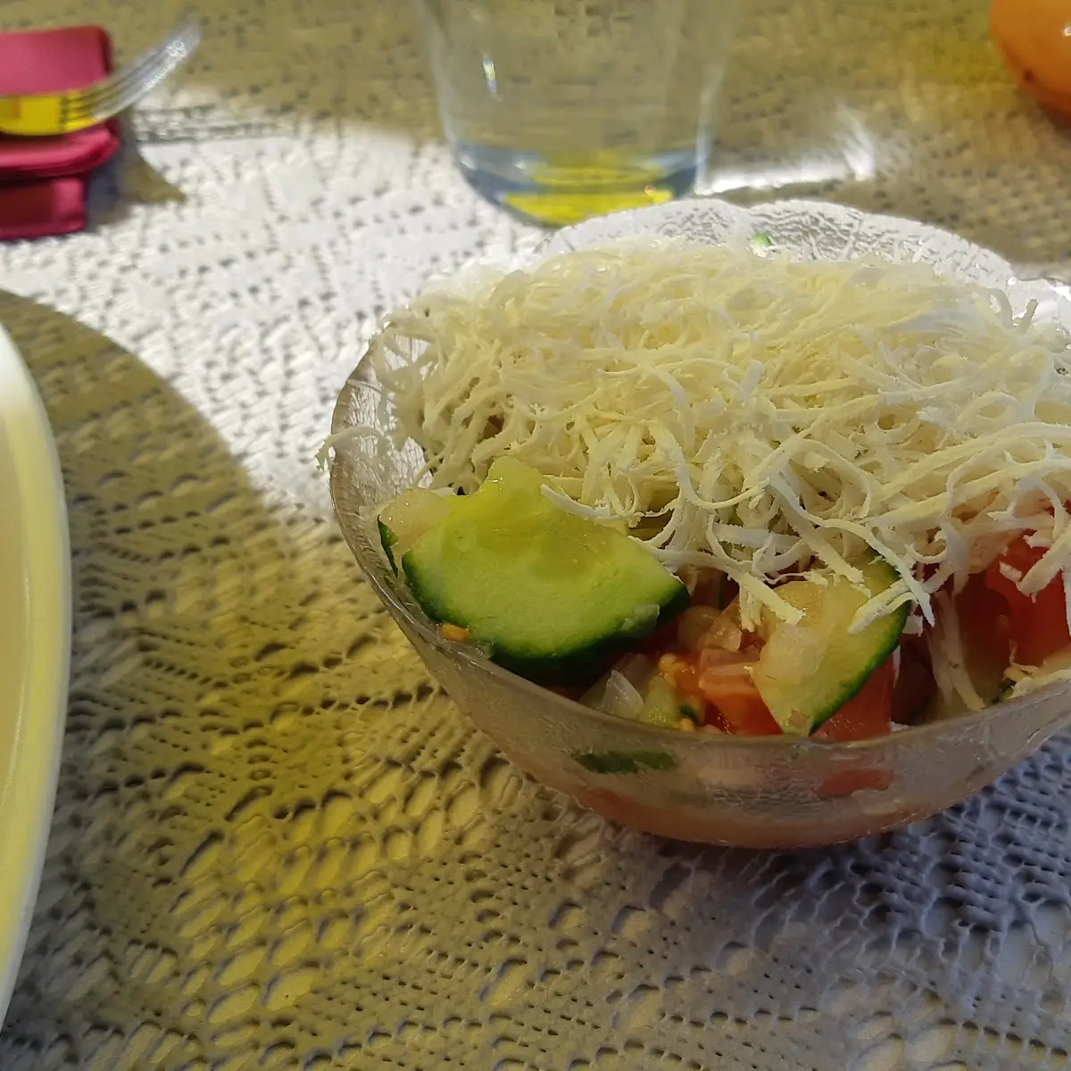 Gemischter Salat Mit Käse