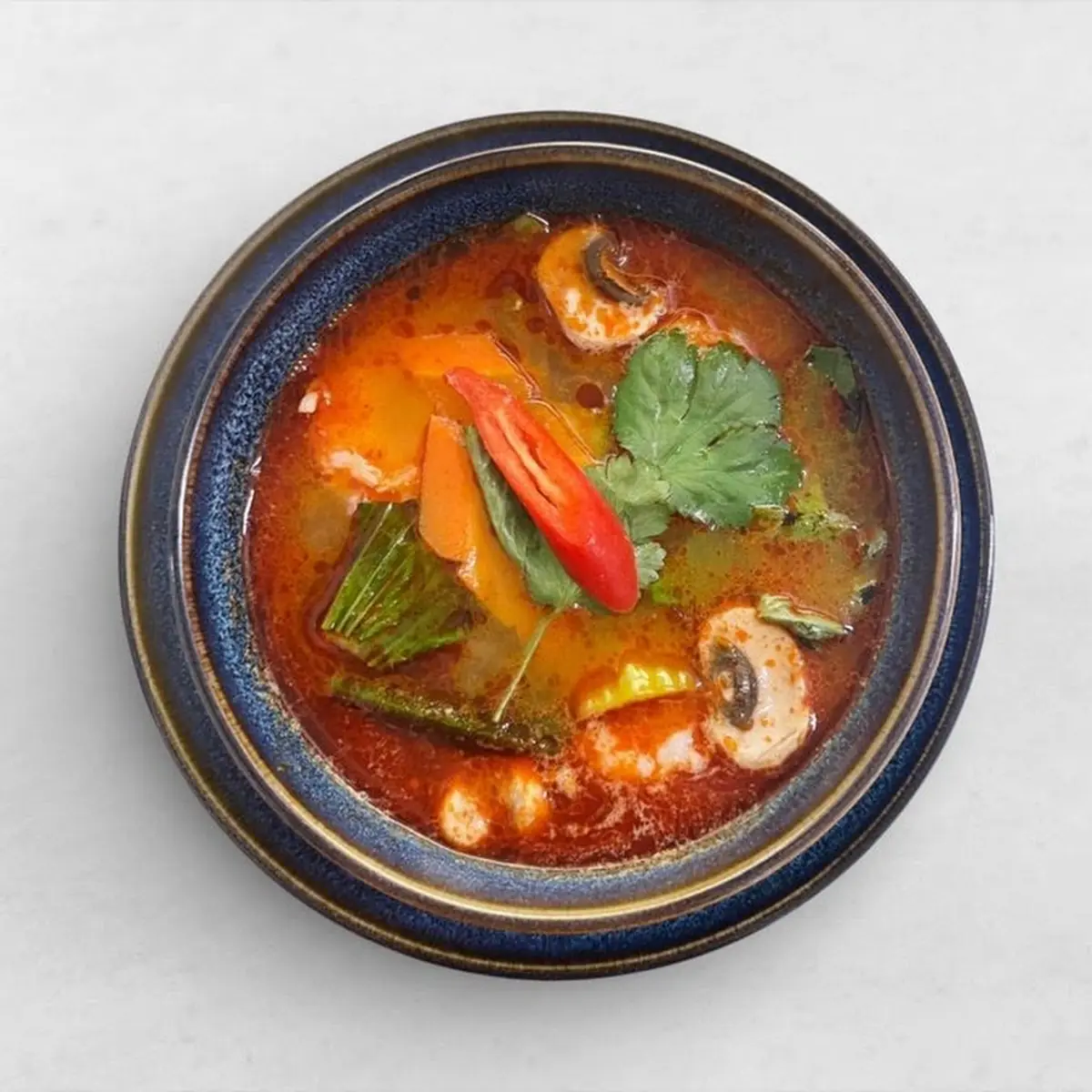 Tom Yum Gung Scharf Und Sauer