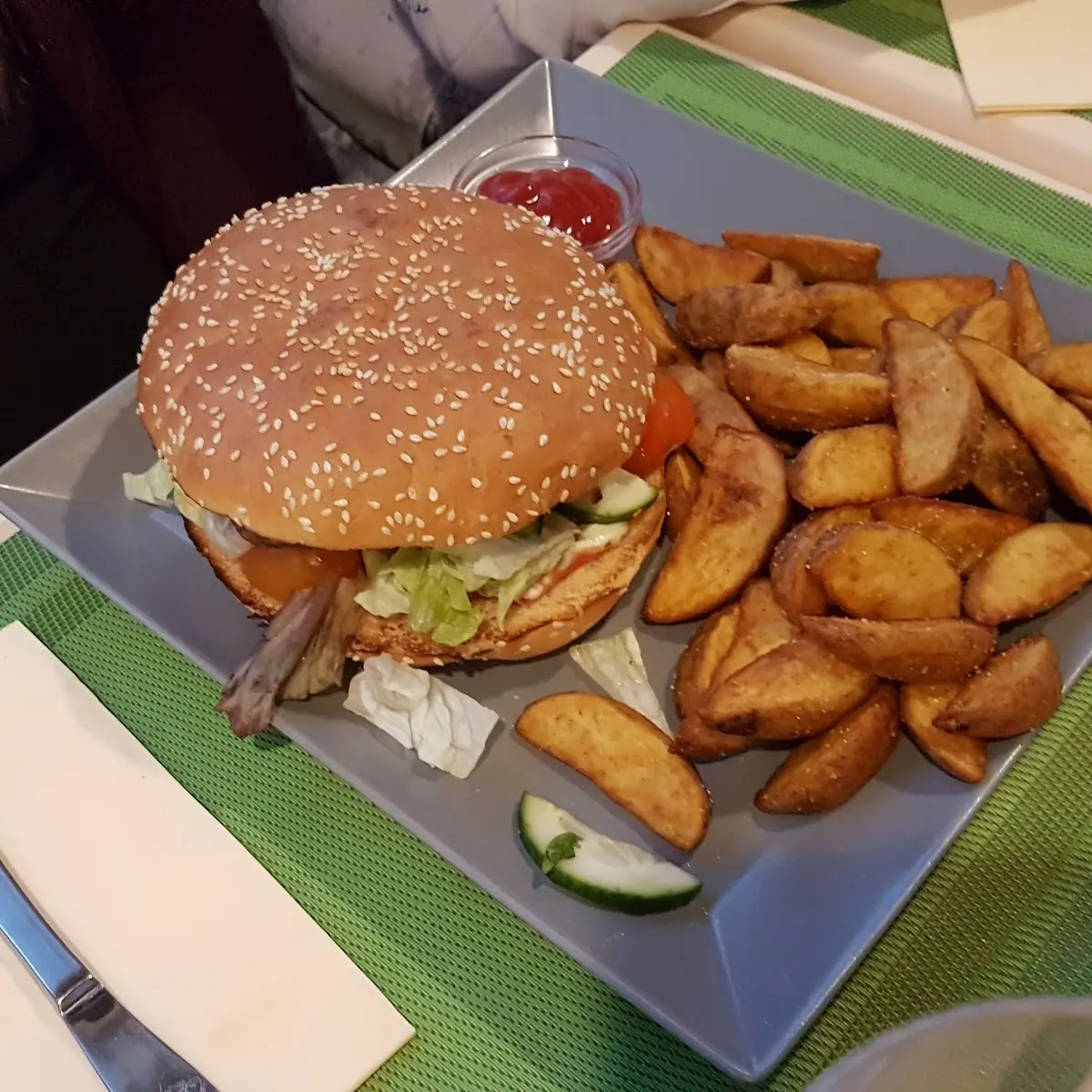 Burger Menü