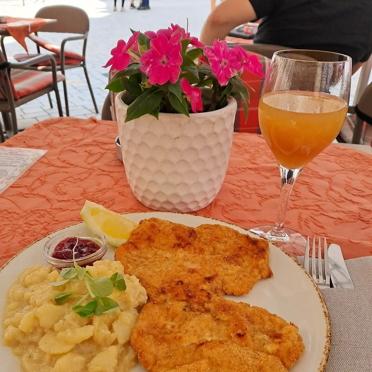Escalope Viennese Style