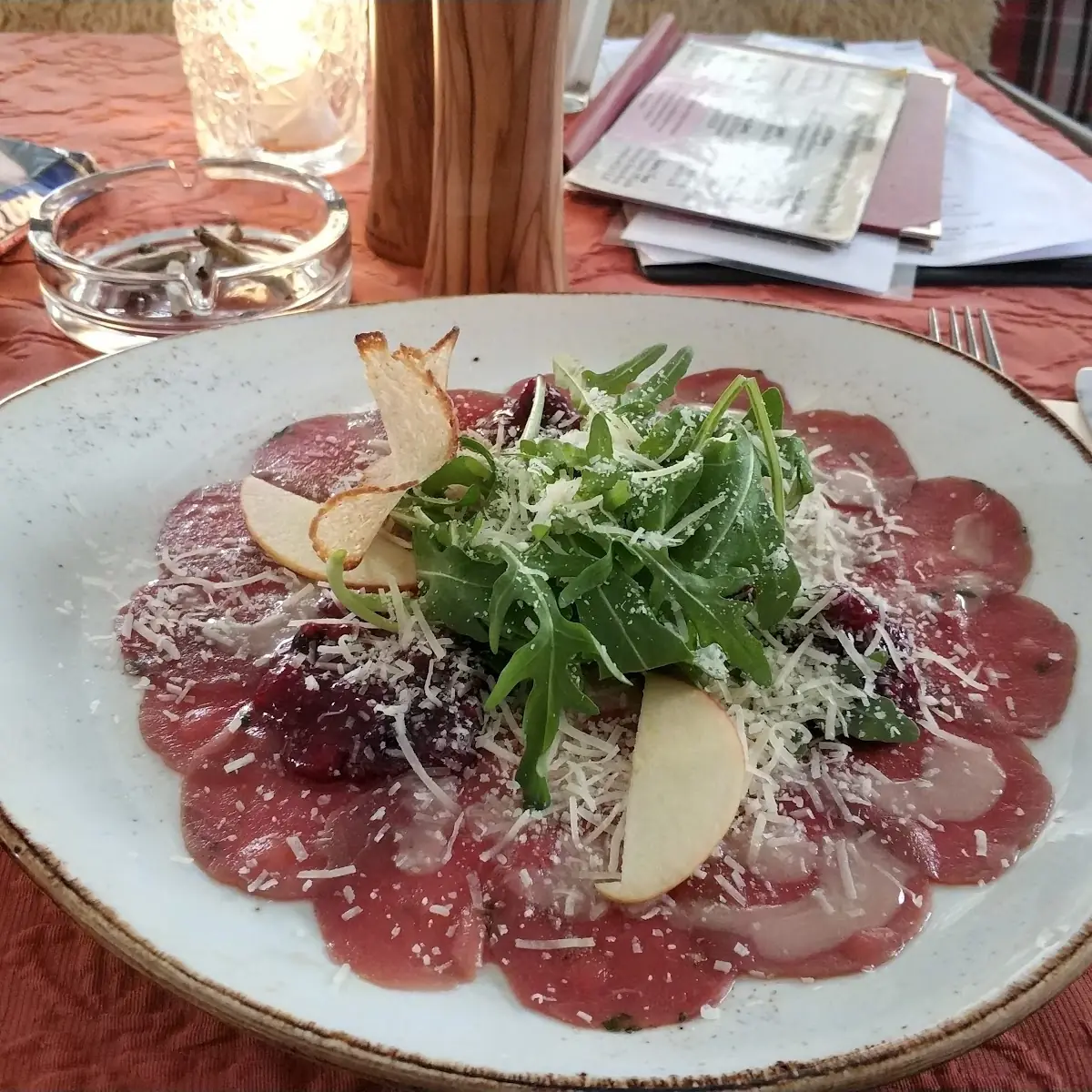 Hirschcarpaccio