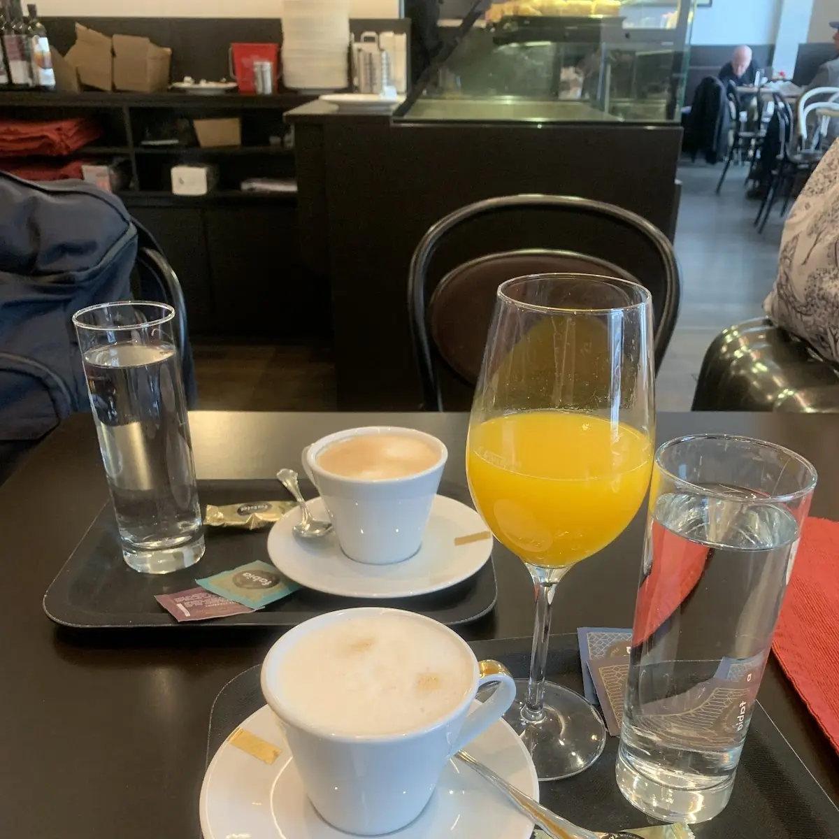 Cappuccino & Orange Juice