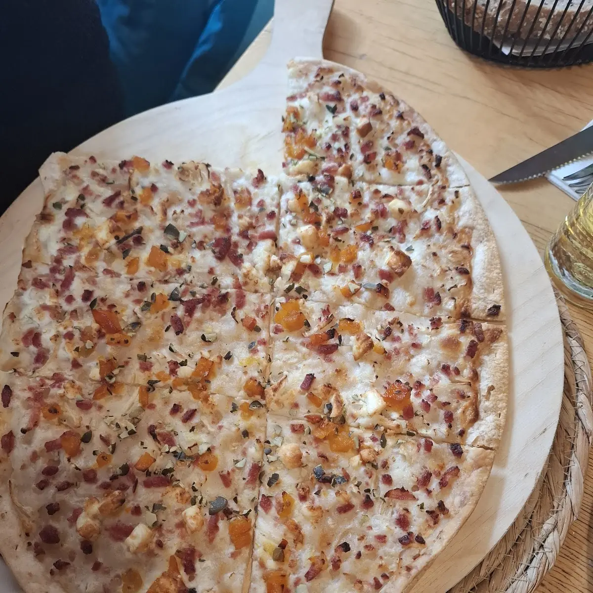 Flammkuchen Saisonal Mit Kürbis
