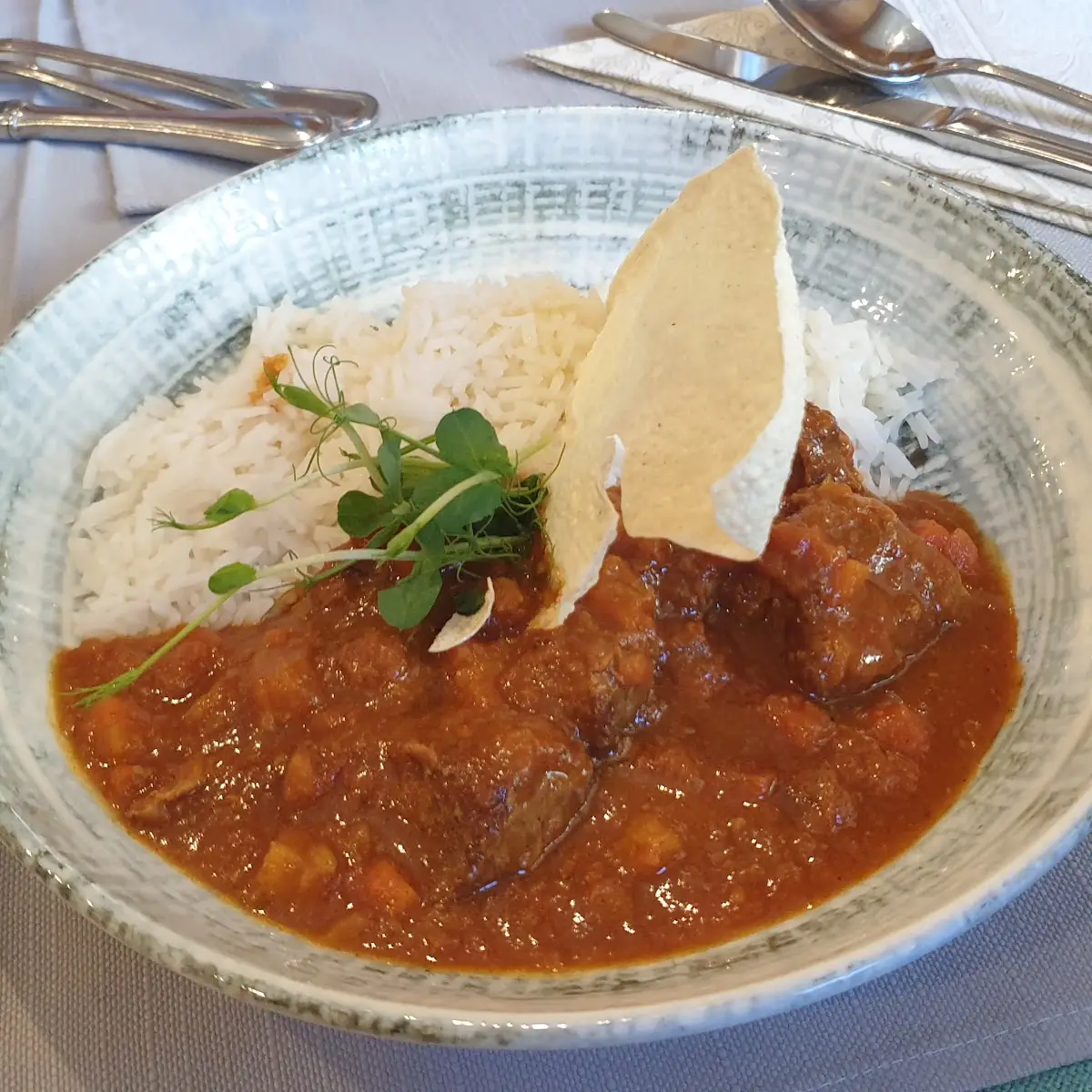 Lammcurry Mit Reis