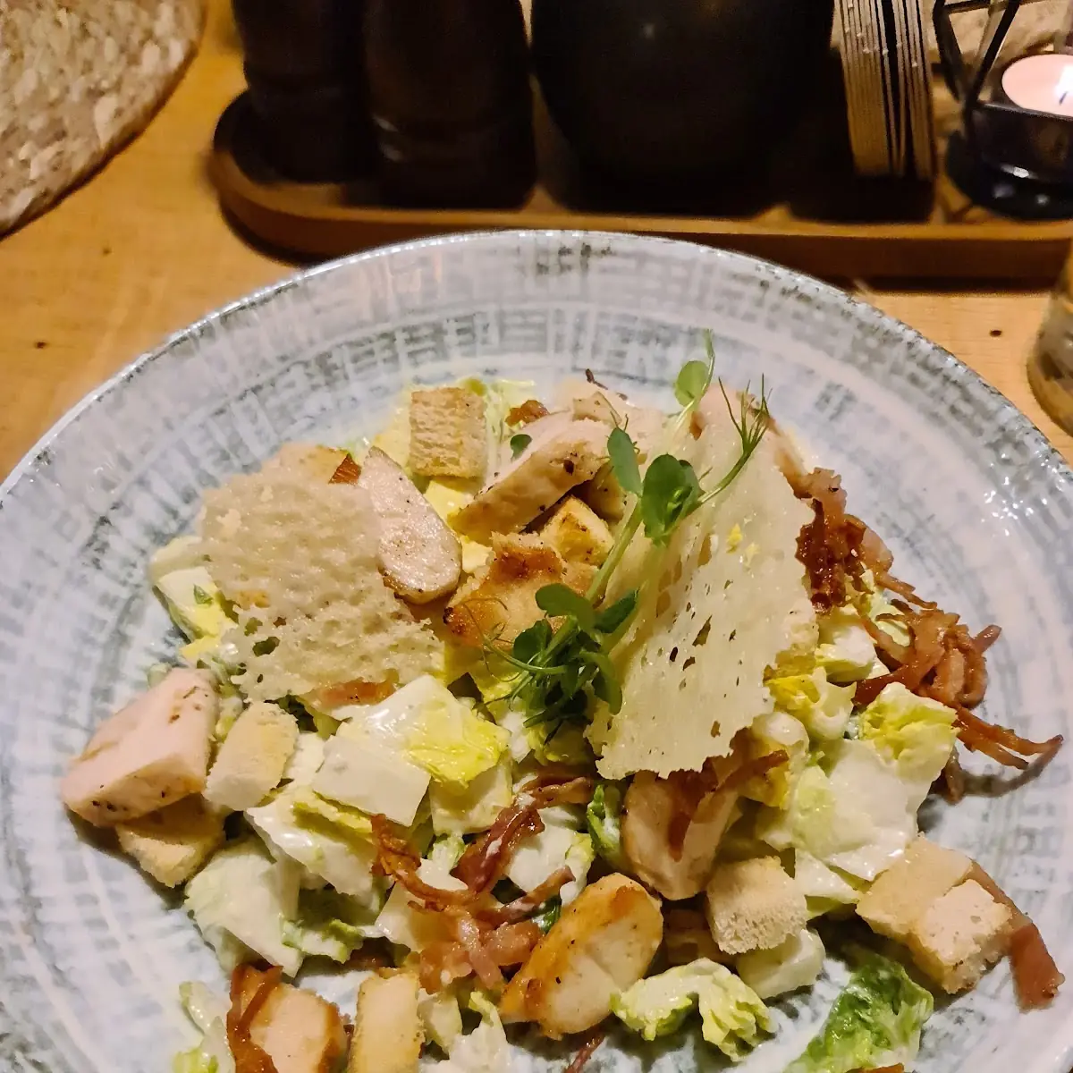 Spargel Brot Salat