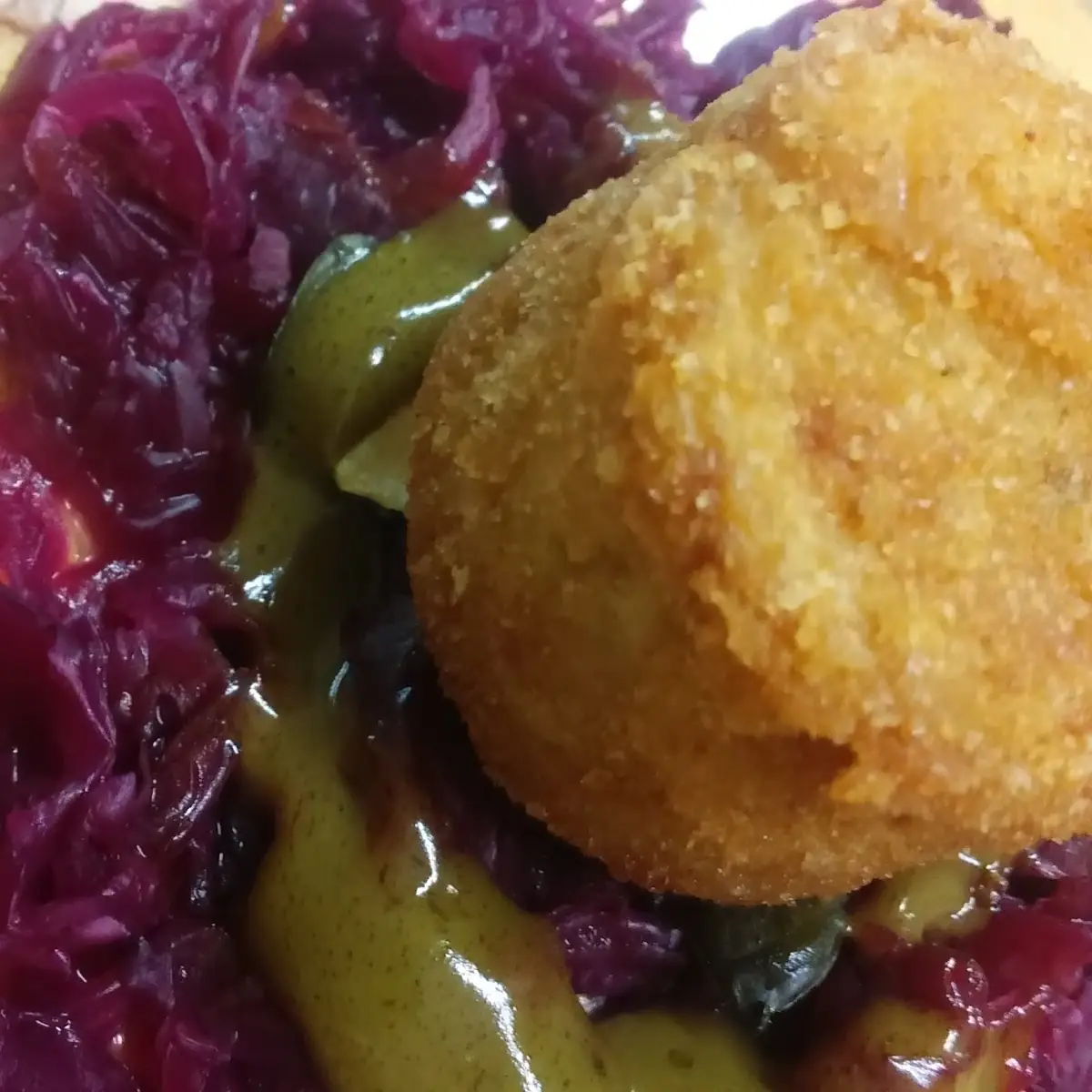 Grammelknödel Mit Rotkeaut