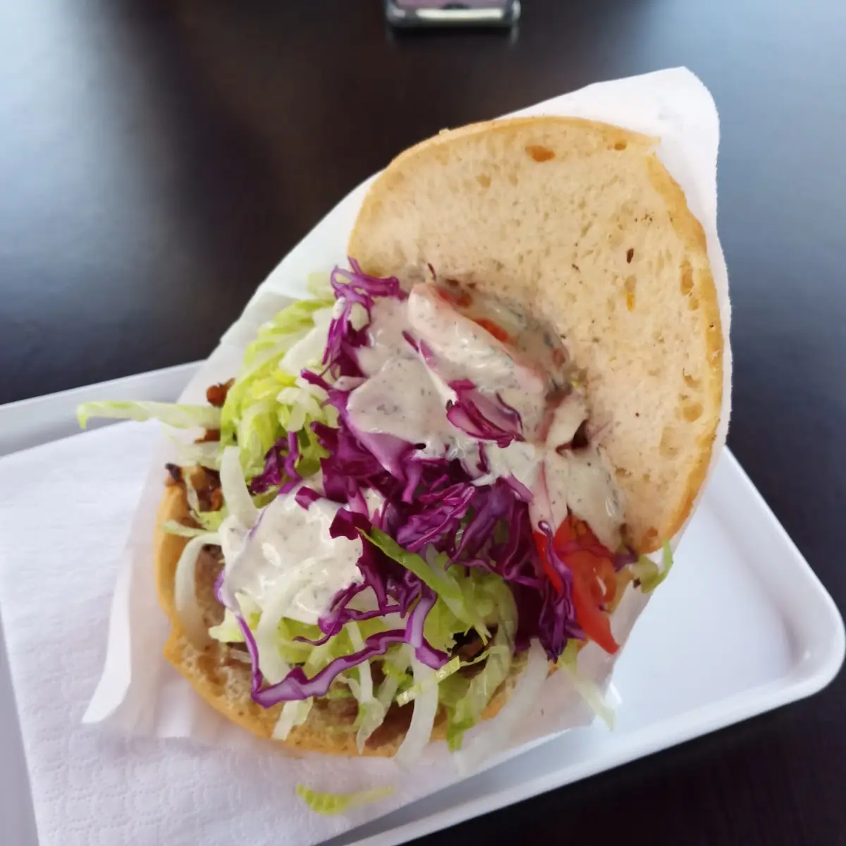 Vegetarisches Kebap