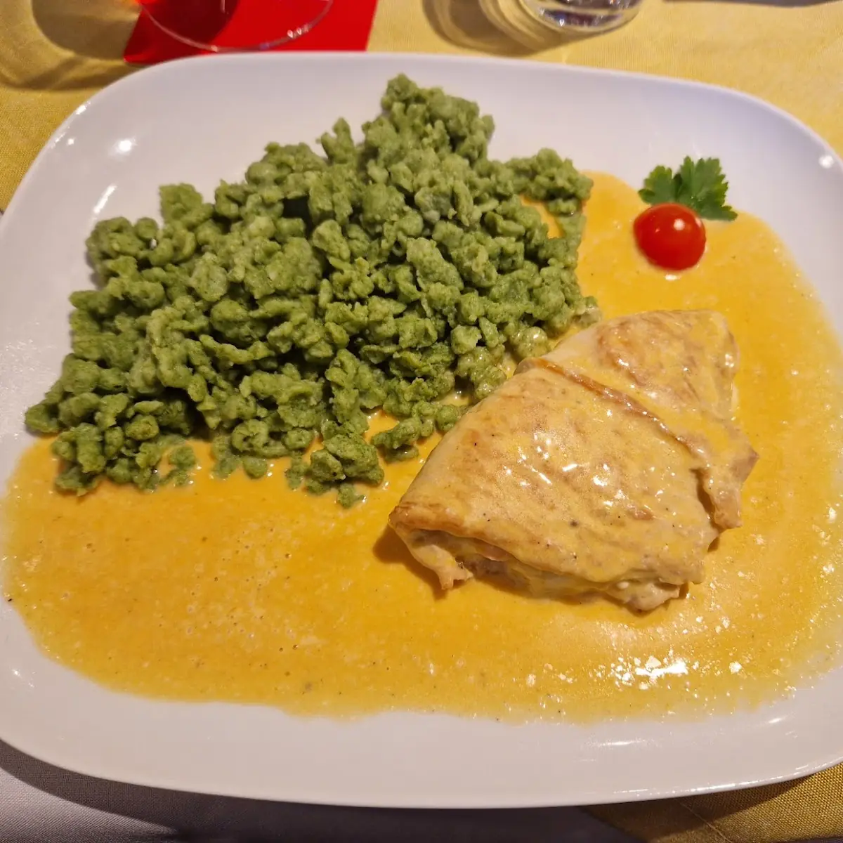 Cordon Bleu Putenschnitzel