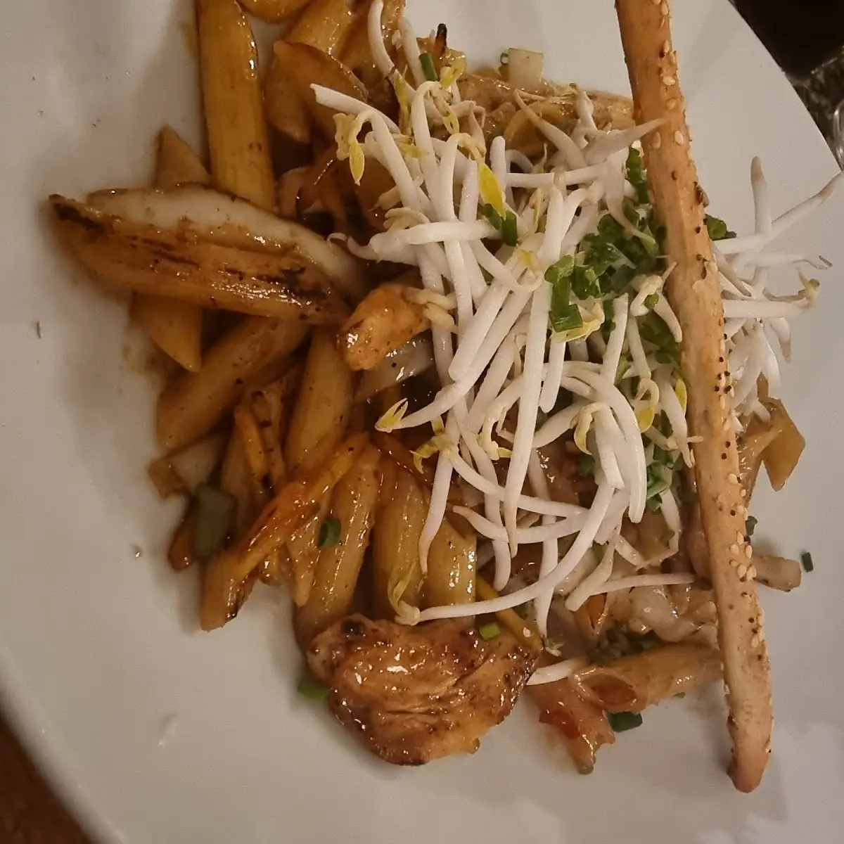 Wok Con Pollo