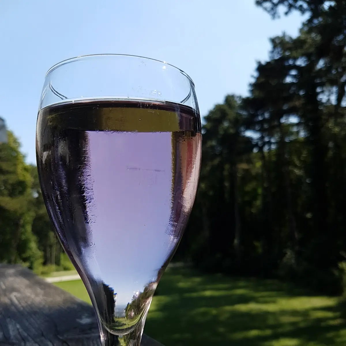 Spritzer Mit Veilchensirup