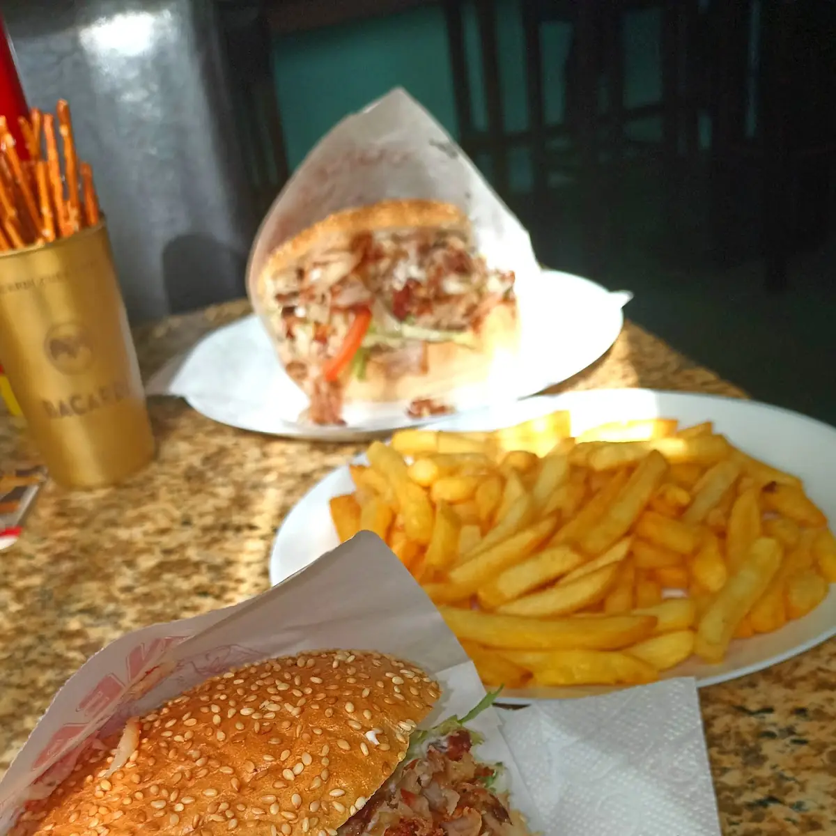Kebap Mit Pommes