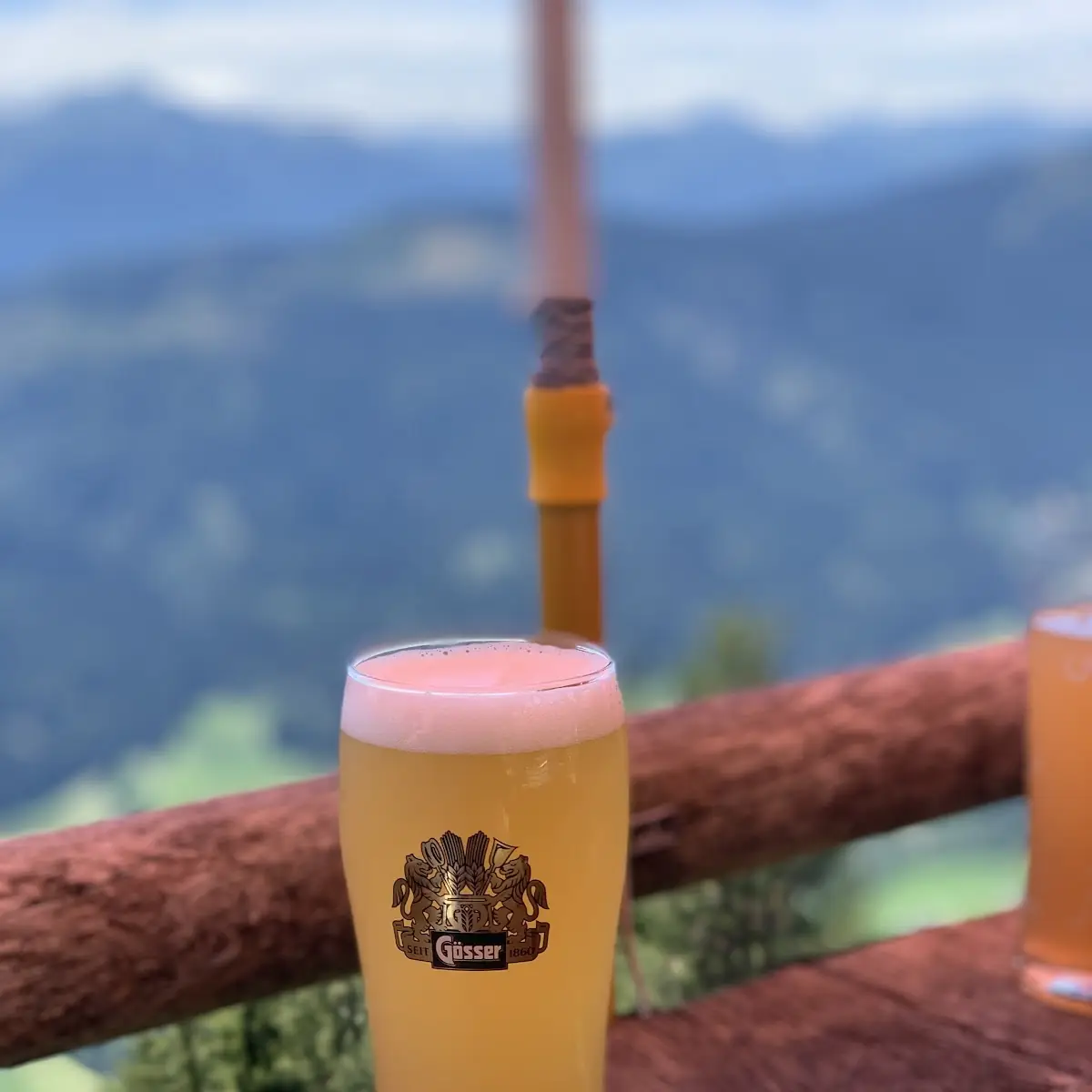 Radler Mit Blick Aufs Nassfeld