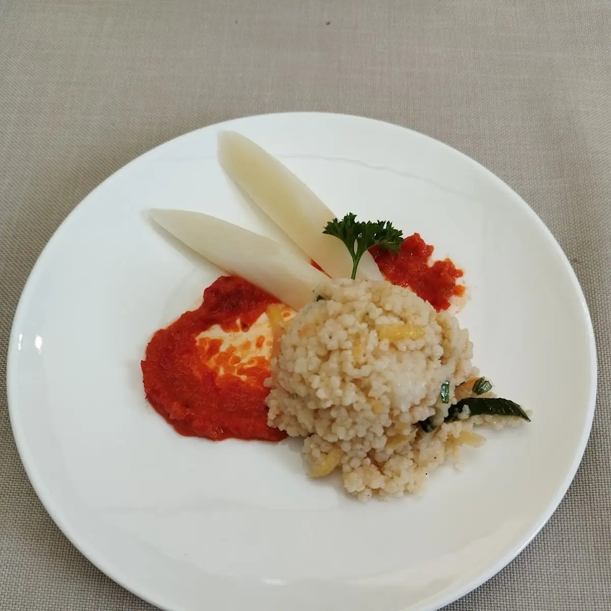 Spargel Couscous