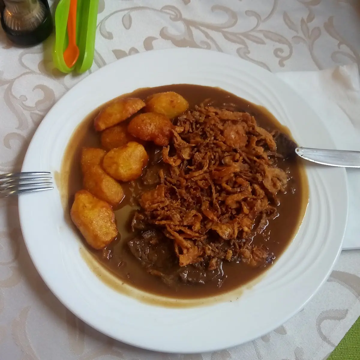 Zwiebelrostbraten Mit Braterdäpfel