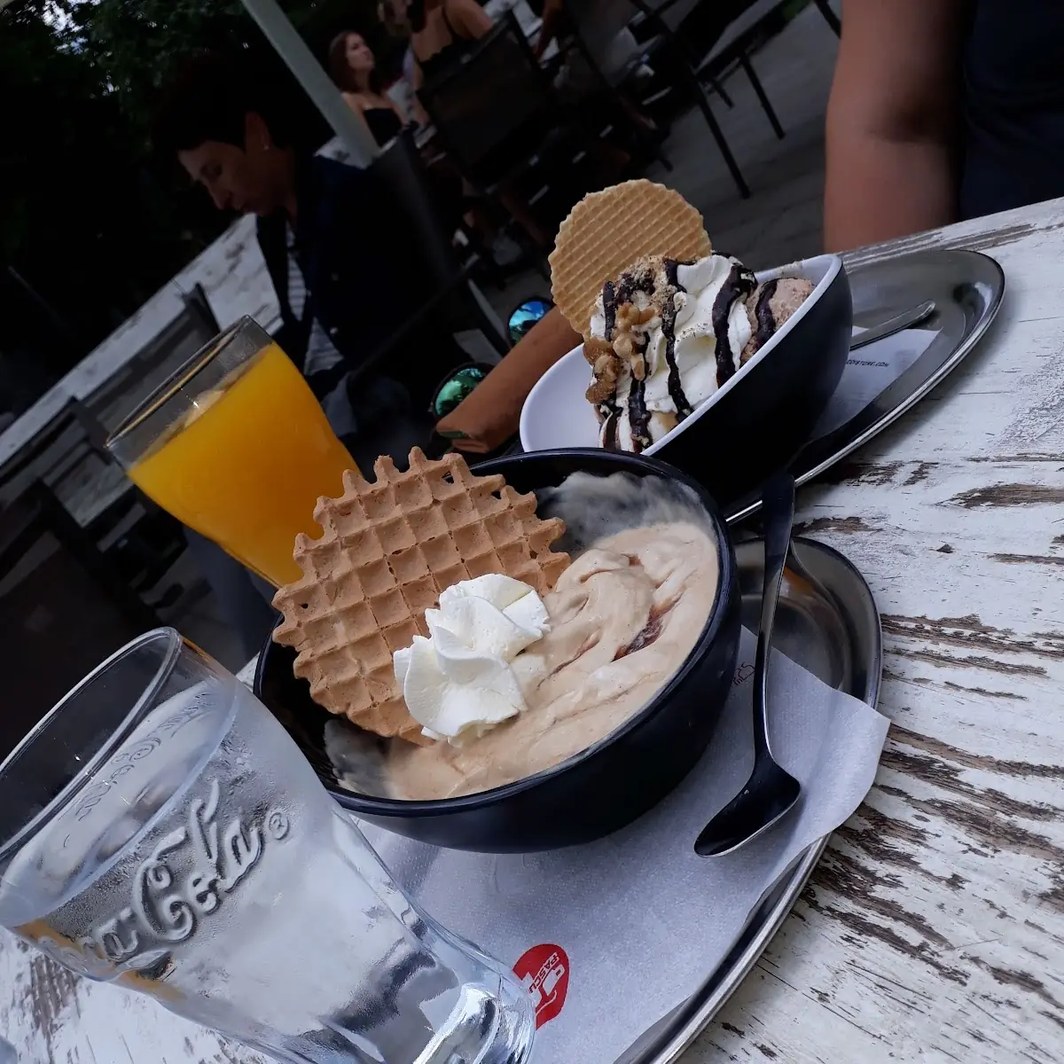 Eiskaffee Gerührt