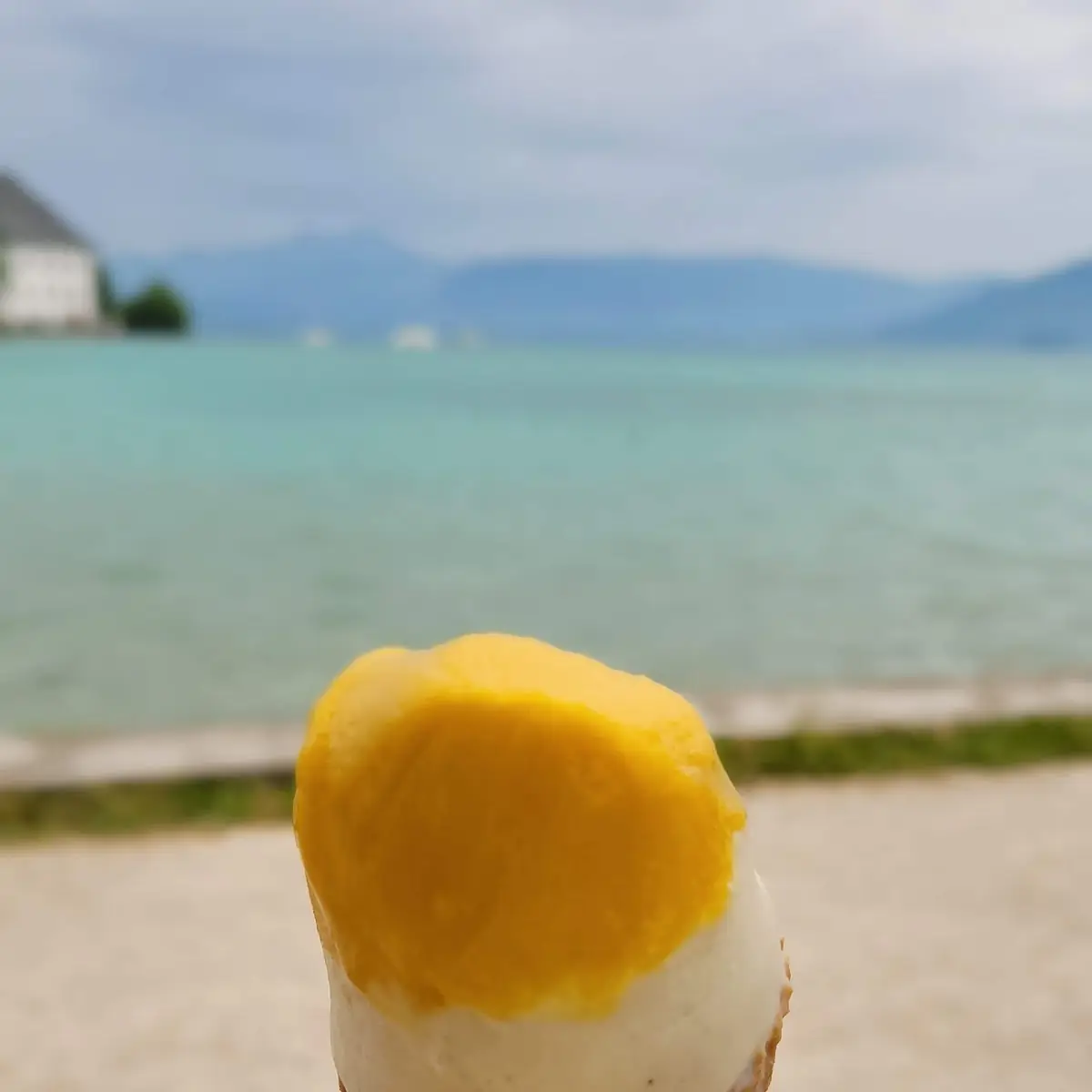 Mango Und Weiße Schokolade