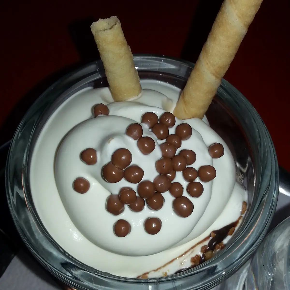 Kaffeeeis Mit Schlag