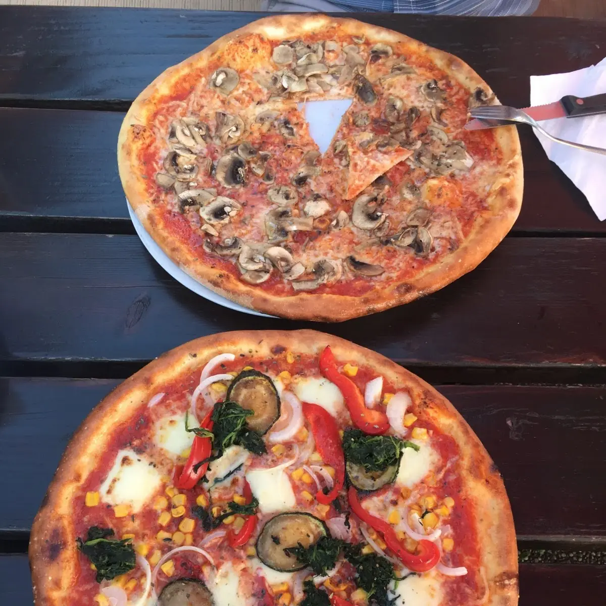 Funghi Und Veggie, Pizzeria Angelo