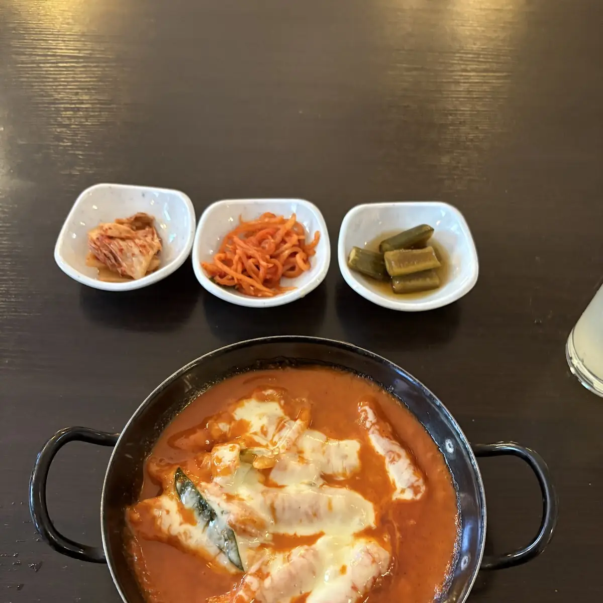 Rose Käse Tteokbokki