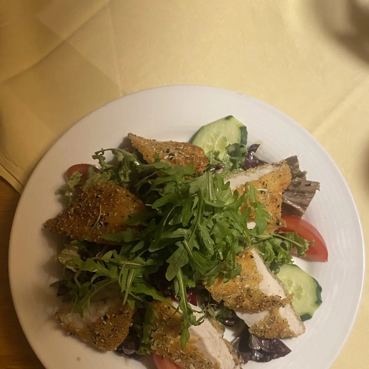 Backhendl Salat