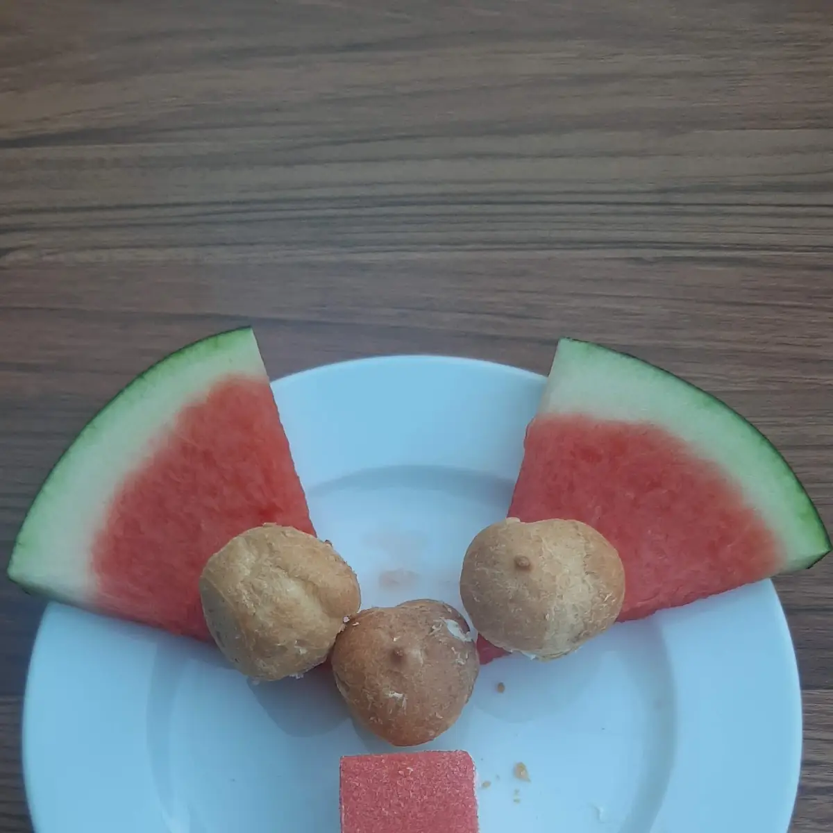 Melonen Und Topfenbällchen