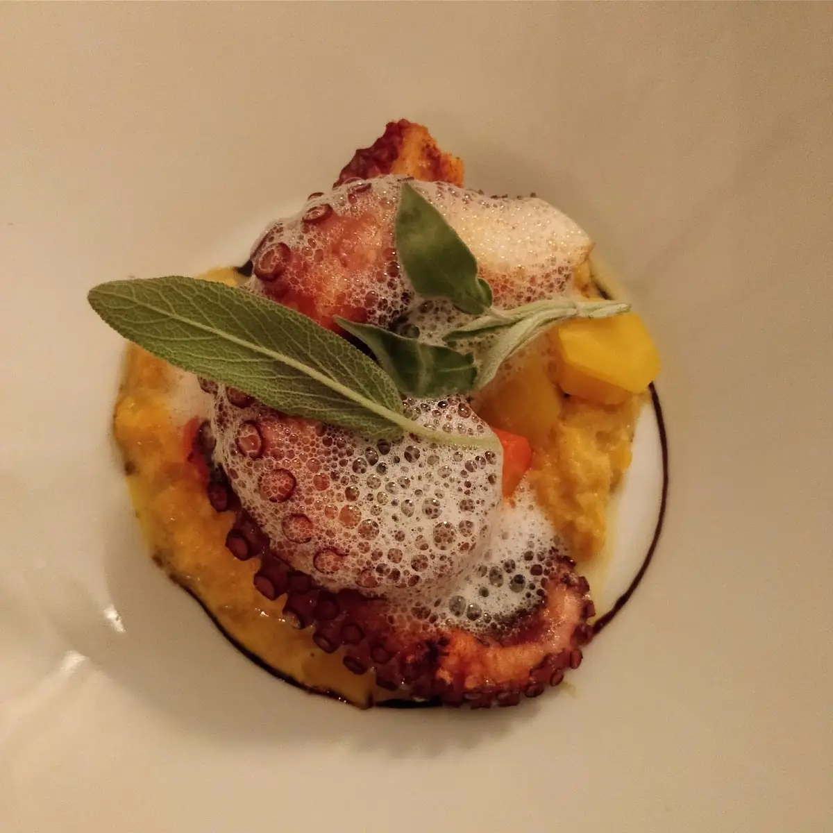 Tintenfisch Gebraten