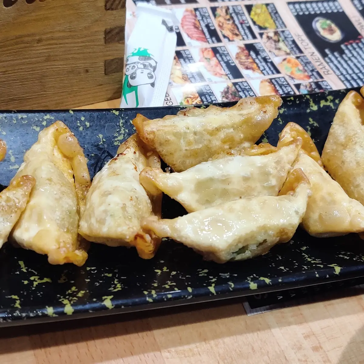 Crispy Teigtaschen