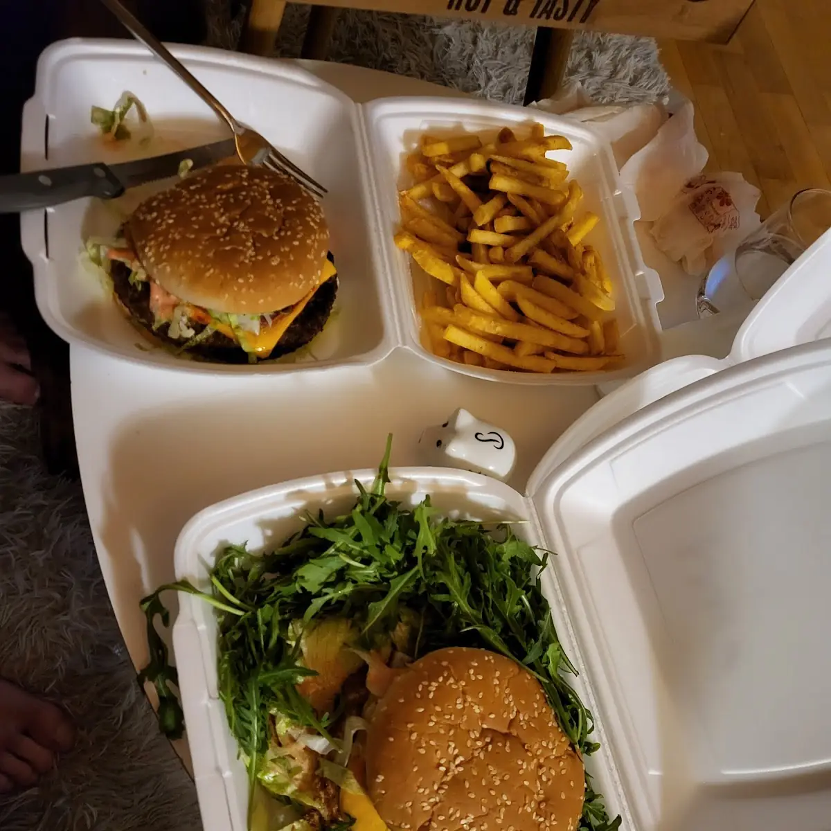 Chili Burger (scharf)